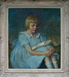 Edith Stevenson Wright's portrait of Dare Wright