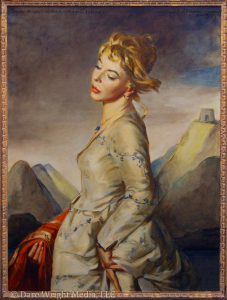 Edith Stevenson Wright's portrait of Dare Wright