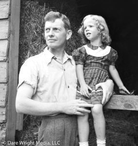 Brook Ashley and her father Don Seawell